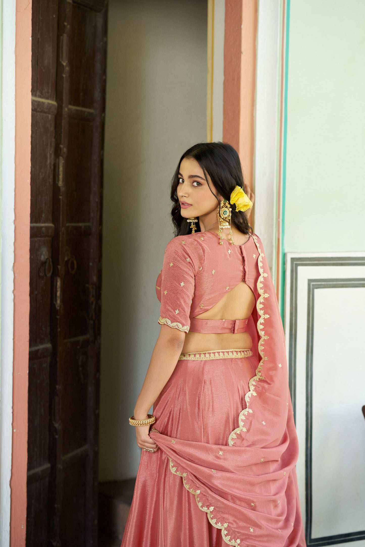 Glimmer Royale Embroidered Lehenga Set