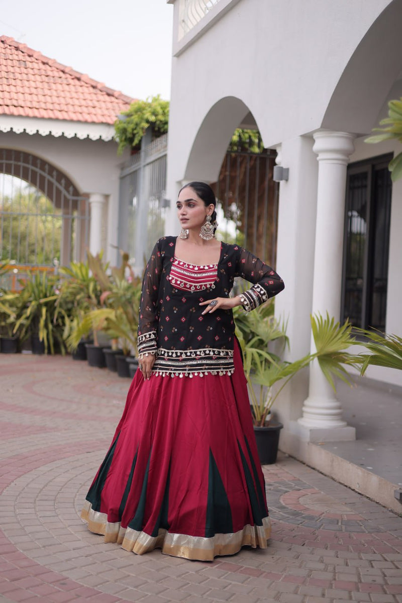 RangBhoomi Navratri Lehenga Choli Collection 2026 - Full-Stitched Festive Set