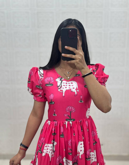 Real Own Modeling New Super Trendy Dress