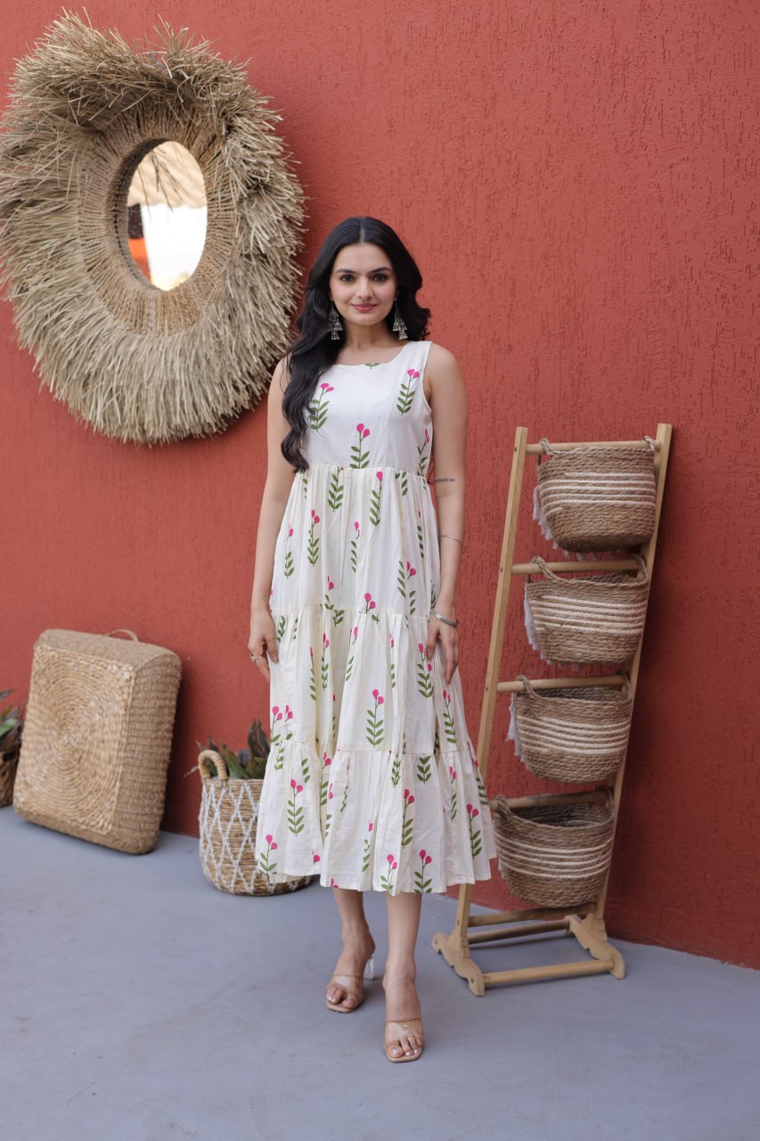 RangBhoomi Premium Designer Ready-Made Kurti Collection 2026 – Elegant Printed Cotton Tops