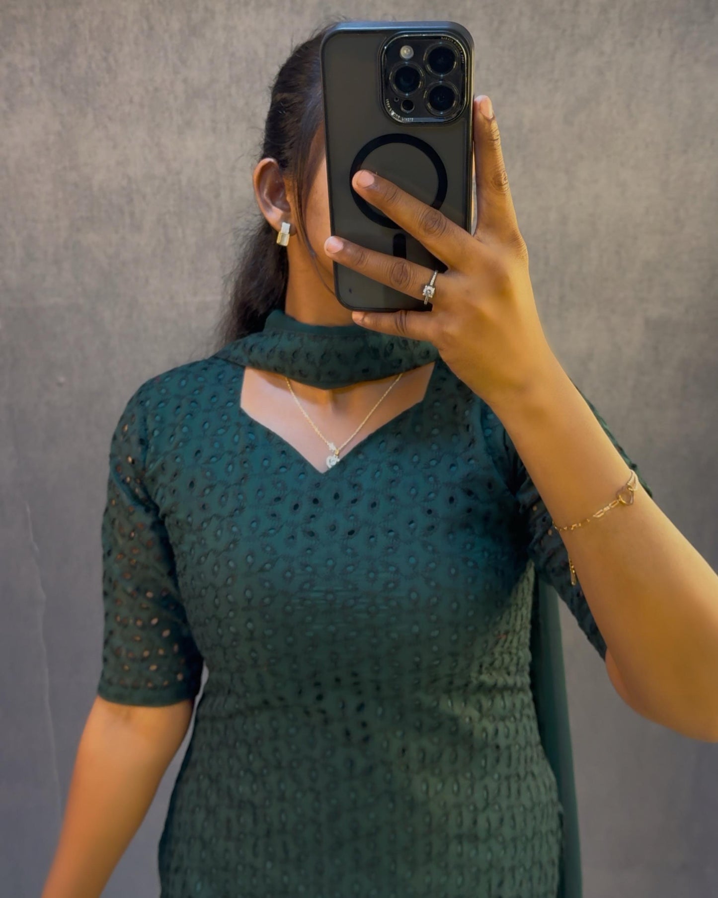 Premium Hakoba Cotton Kurti with Dupatta – 6 Vibrant Colors