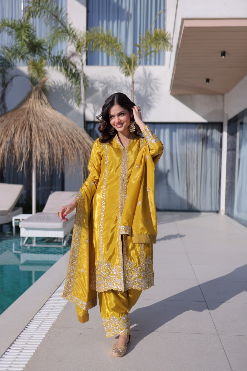RangBhoomi Premium Designer Ready-to-Wear Top, Bottom, and Dupatta Collection 2026
