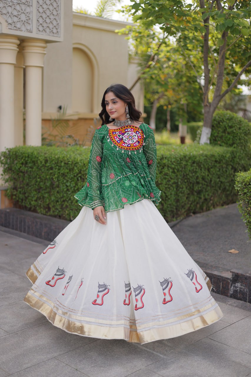 RangBhoomi Navratri Lehenga Choli Collection 2026 - Festive Full-Stitched Set