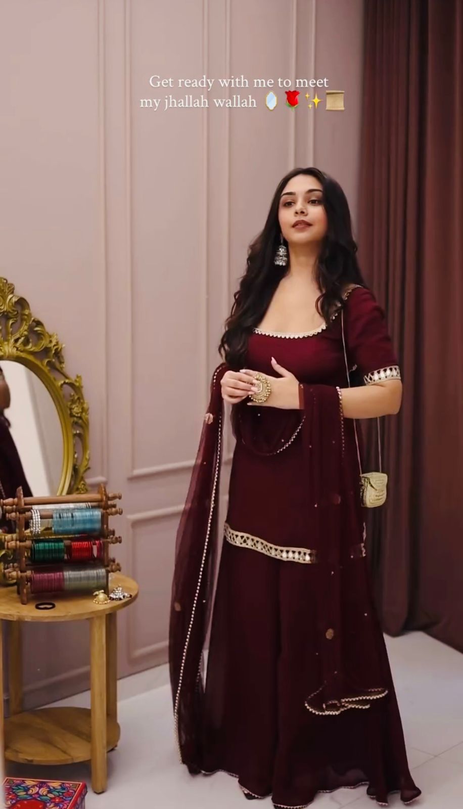 RangBhoomi Elegant Designer Heavy Faux Georgette Silk Top, Bottom, and Dupatta Set Fully Stitched and Ready to Wear