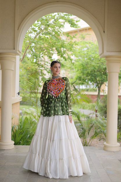 RangBhoomi Navratri Lehenga Choli Collection 2026 – Full-Stitched Festive Set