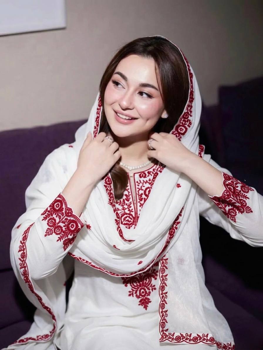 Elegant Women's Ethnic Ensemble with Embroidered Rayon Cotton Top, Farshi Pants, and GMY Silk Dupatta