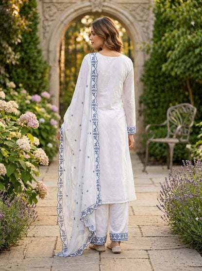 RangBhoomi Premium Ready-to-Wear Top, Bottom, and Dupatta Collection 2026 – Elegant 3-Piece Set