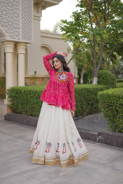 RangBhoomi Navratri Lehenga Choli Collection 2026 - Festive Full-Stitched Set