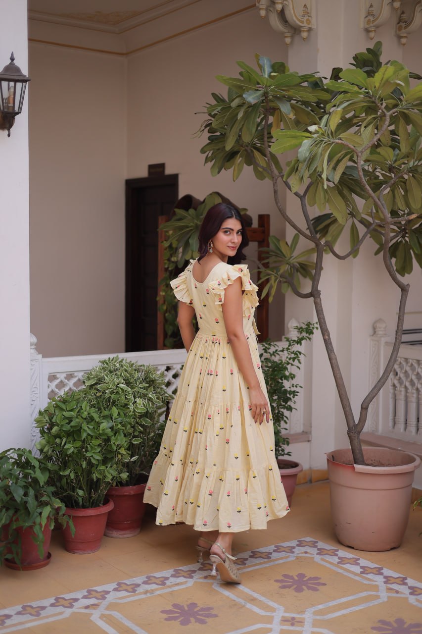 RangBhoomi Premium Designer Ready-Made Cotton Embroidered Kurti Collection 2026