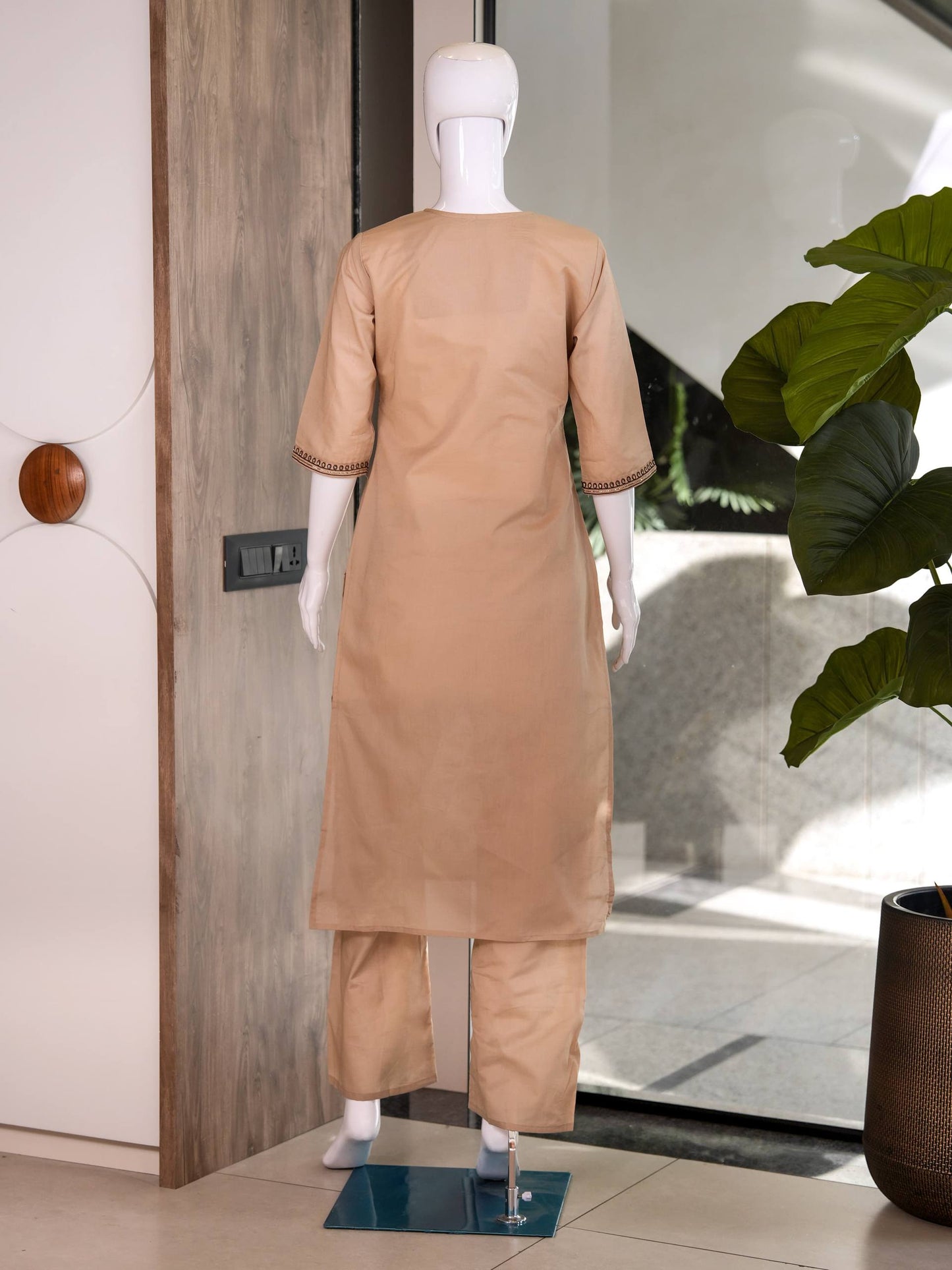 RangBhoomi Premium Cotton 60-60 Kurti & Plazo Set — Soft, Everyday Ethnic Wear
