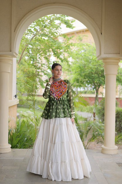 RangBhoomi Navratri Lehenga Choli Collection 2026 – Full-Stitched Festive Set