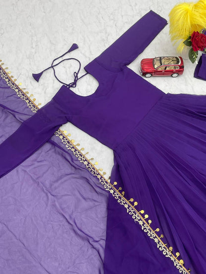 RB Georgette Gown