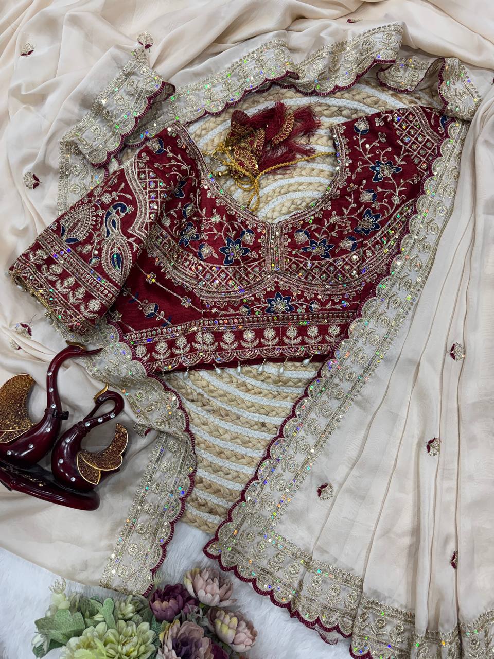 Elegant Designer Saree Collection Featuring Soft Rangoli Silk and Exquisite Sequins Embroidery