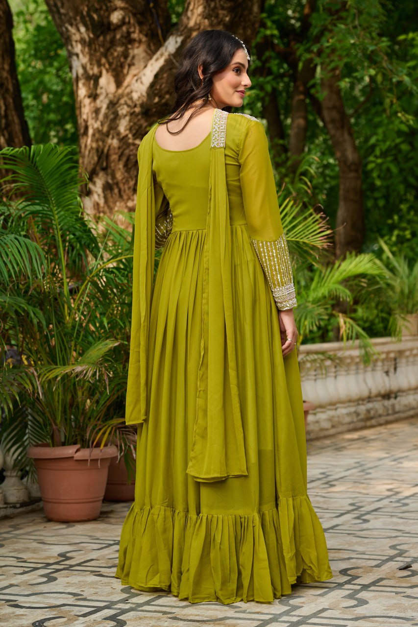 Elegant Ready-Made Gown | Designer Collection