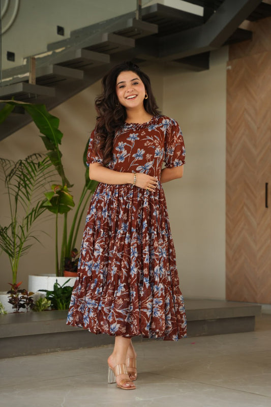 Graceful Bloom Gown