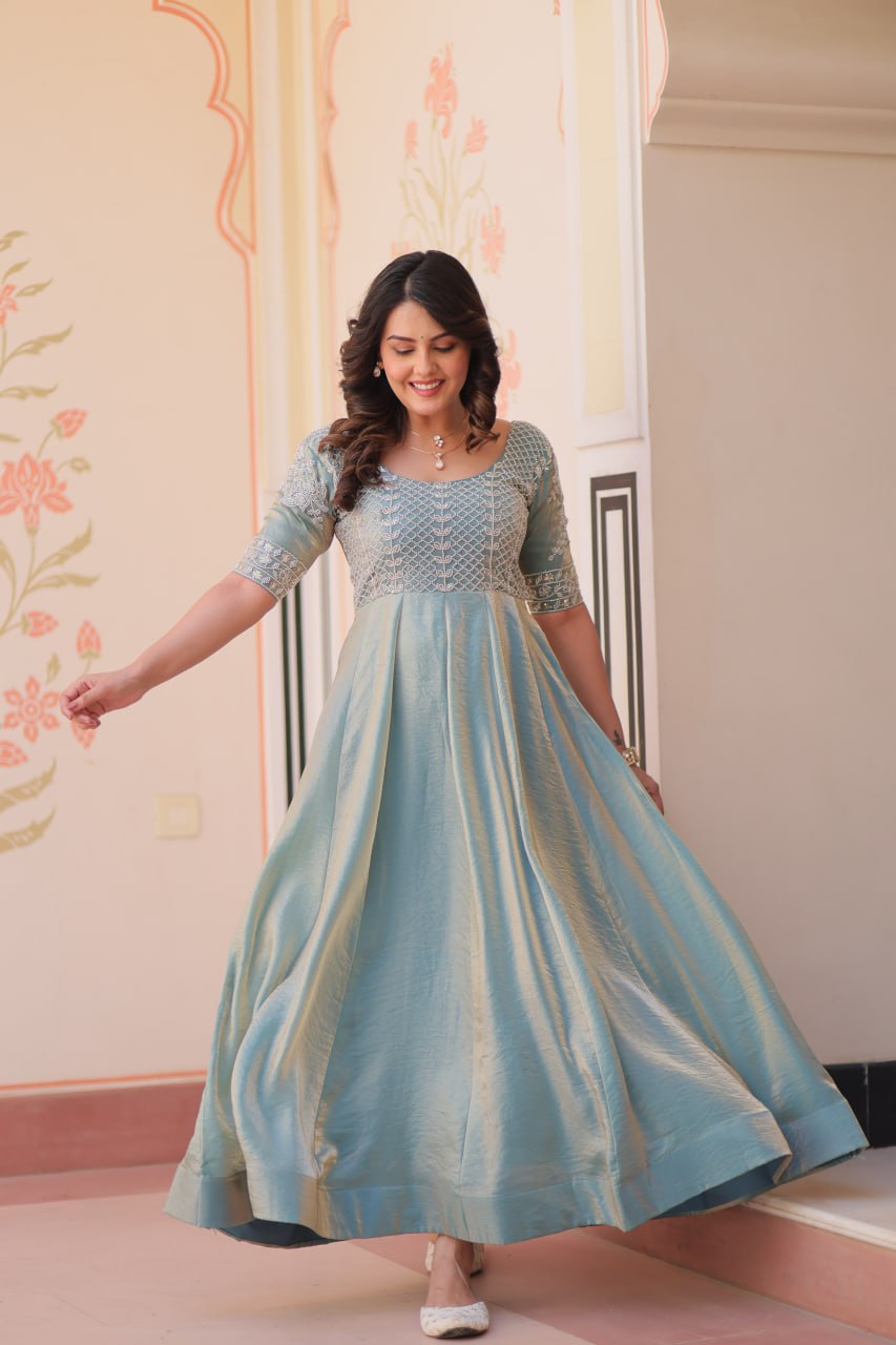 Beaded Radiance Gown
