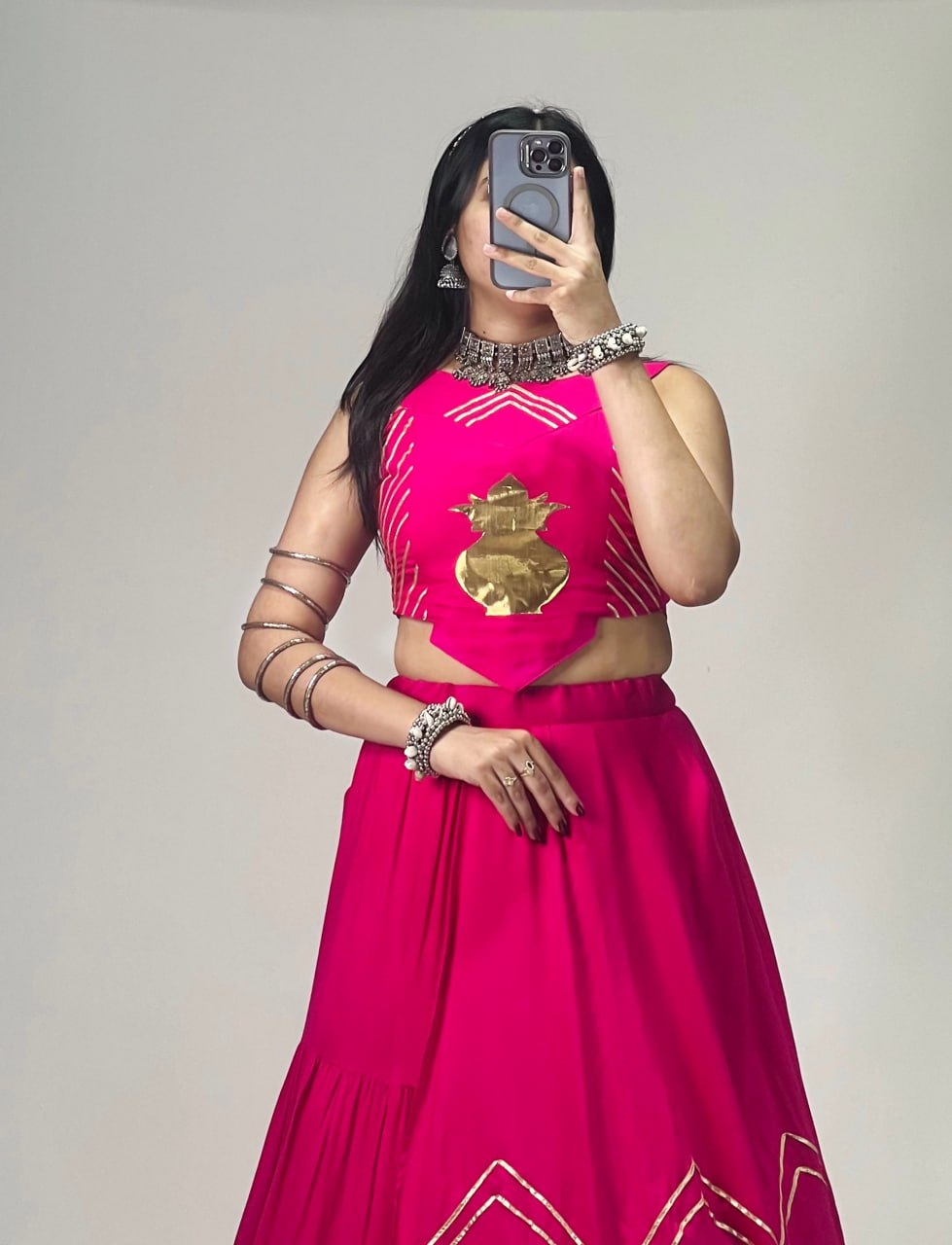 RangBhoomi CHITRA Ethnic Cotton Lehenga Set — Navratri Collection