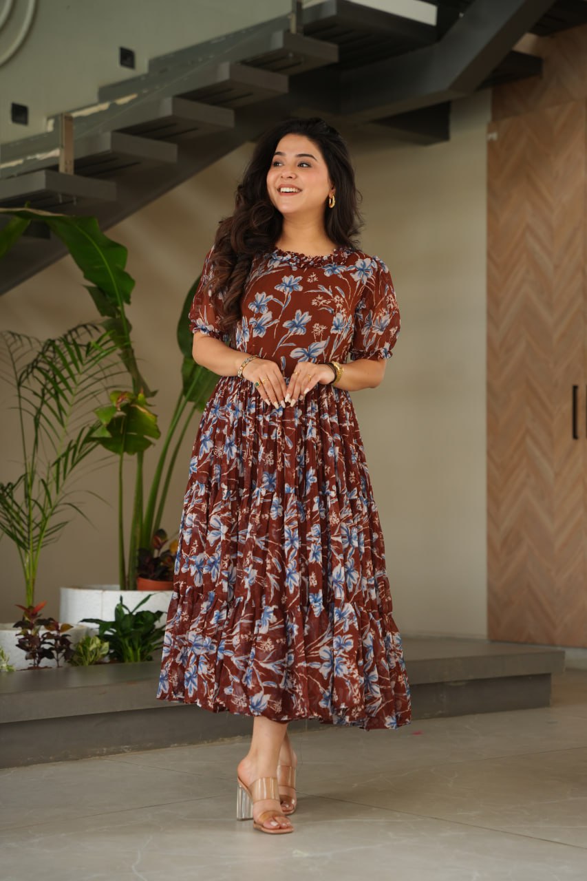 Graceful Bloom Gown