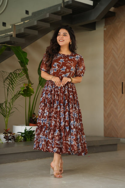 Graceful Bloom Gown