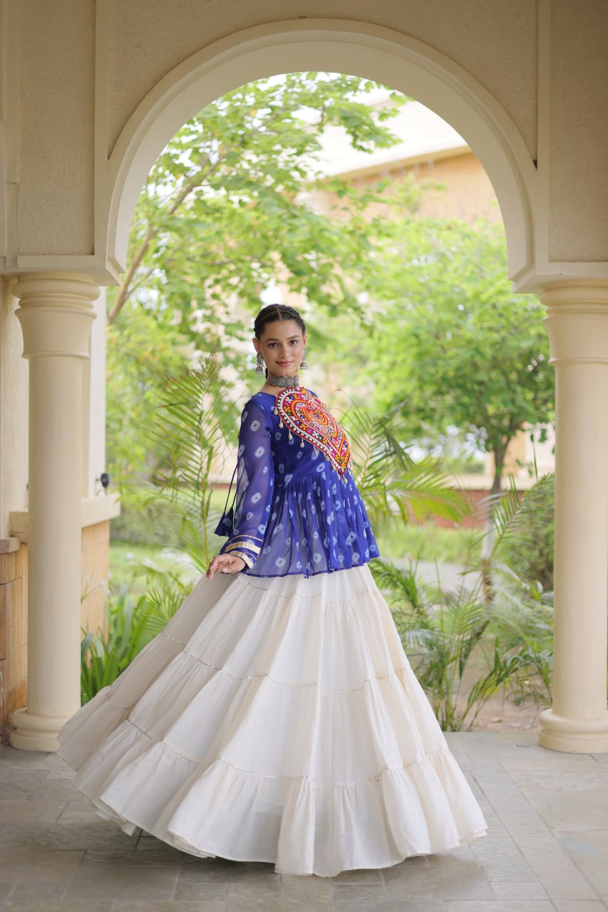 RangBhoomi Navratri Lehenga Choli Collection 2026 – Full-Stitched Festive Set