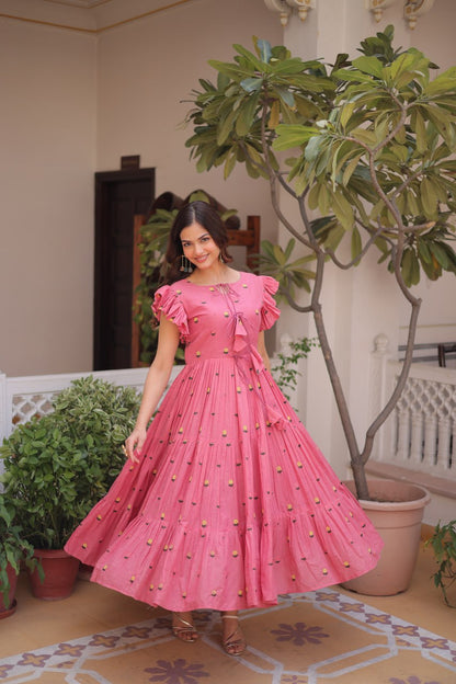 RangBhoomi Premium Designer Ready-Made Cotton Embroidered Kurti Collection 2026