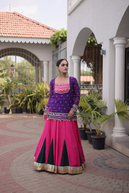 RangBhoomi Navratri Lehenga Choli Collection 2026 - Full-Stitched Festive Set