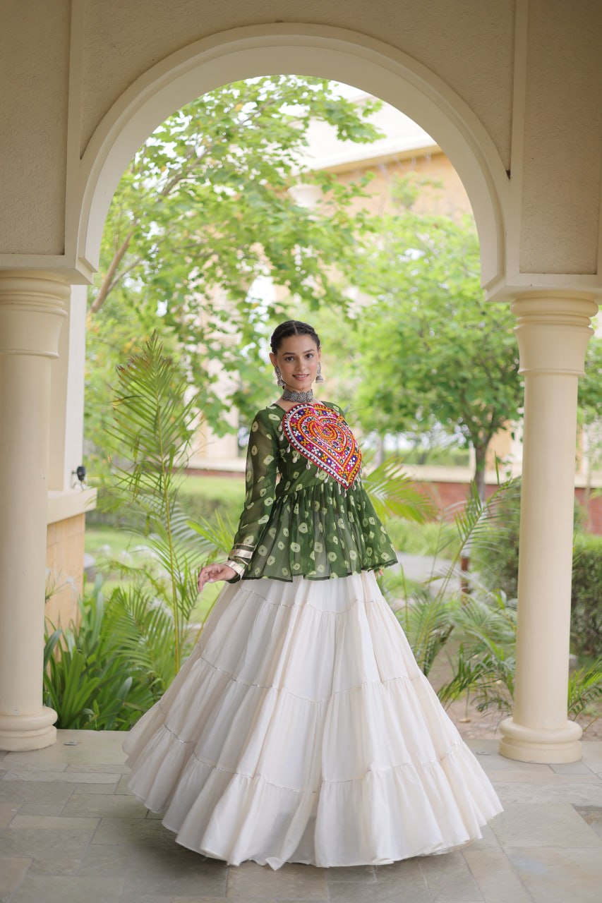 RangBhoomi Navratri Lehenga Choli Collection 2026 – Full-Stitched Festive Set