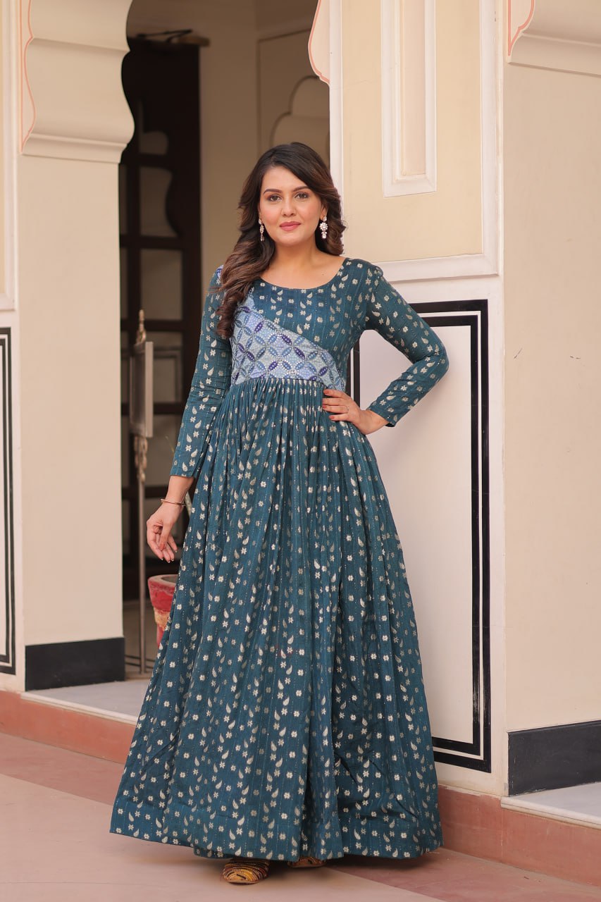Weave Elegance Gown