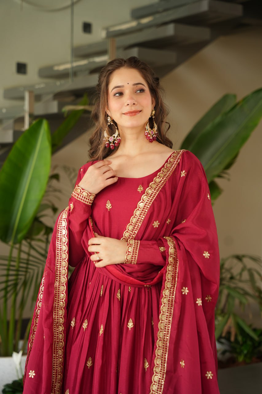 Premium Designer Gown - Exquisite Readymade Collection