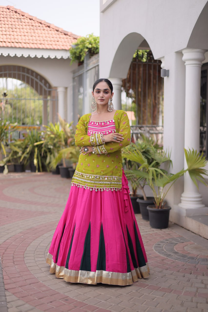 RangBhoomi Navratri Lehenga Choli Collection 2026 - Full-Stitched Festive Set