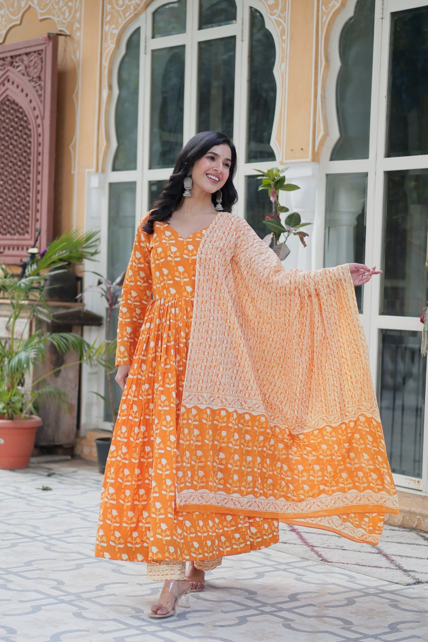 Pure Cotton Kurti Set – Breathe Easy, Look Stunning All Day