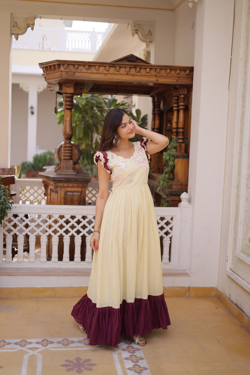 Premium Ready-Made Designer Gown Collection by RangBhoomi