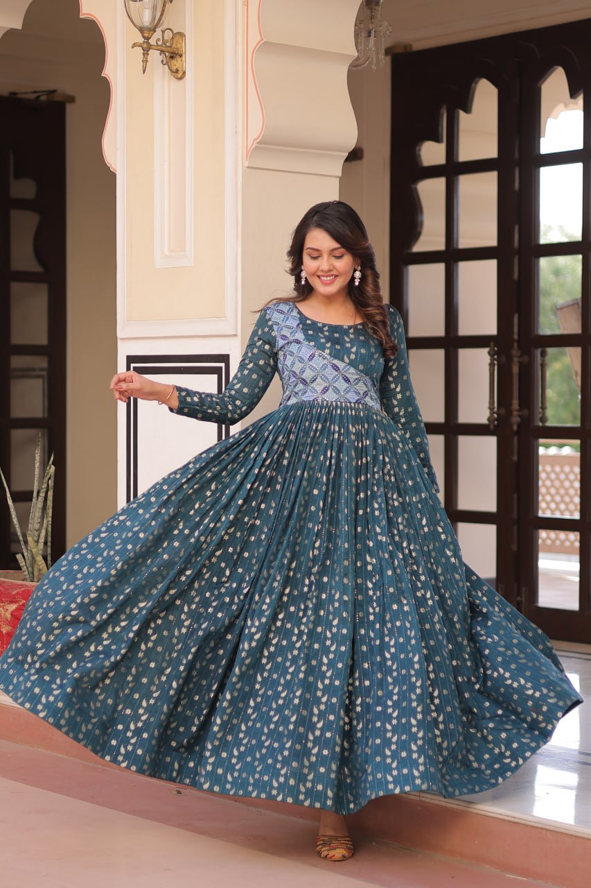 Weave Elegance Gown