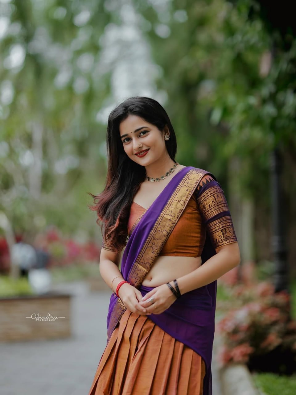 Exquisite South Indian Kanjivaram Silk Lehenga Ensemble with Zari Weaving and Georgette Dupatta