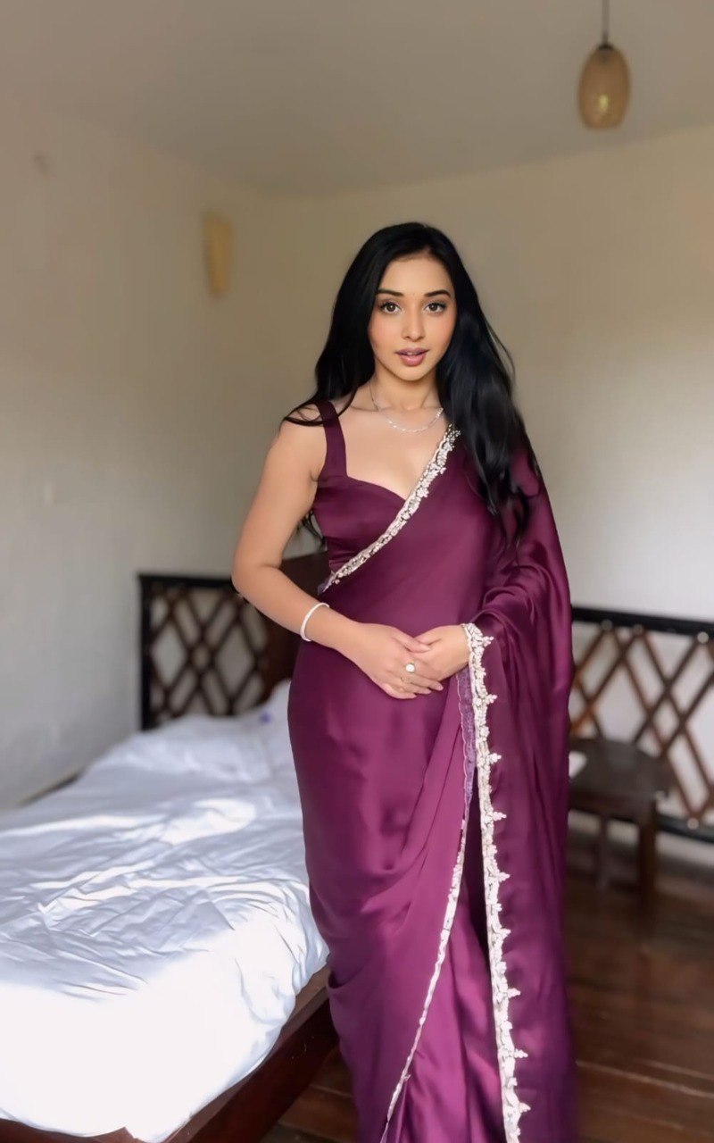 Elegant Ready To Wear Saree - Rangoli Silk