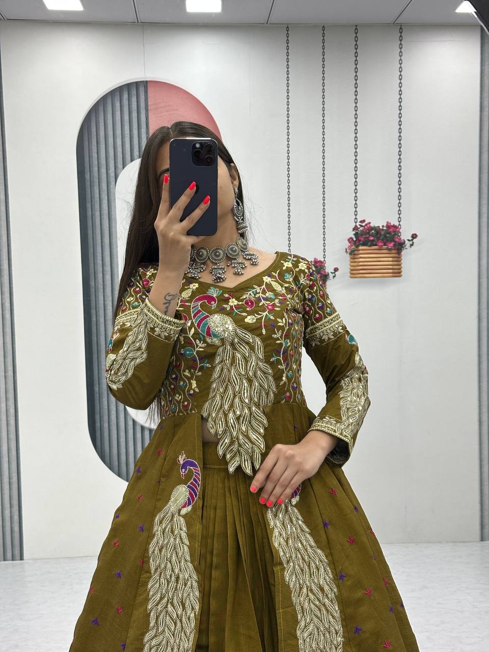 Festival Special Crop Top with Shrug