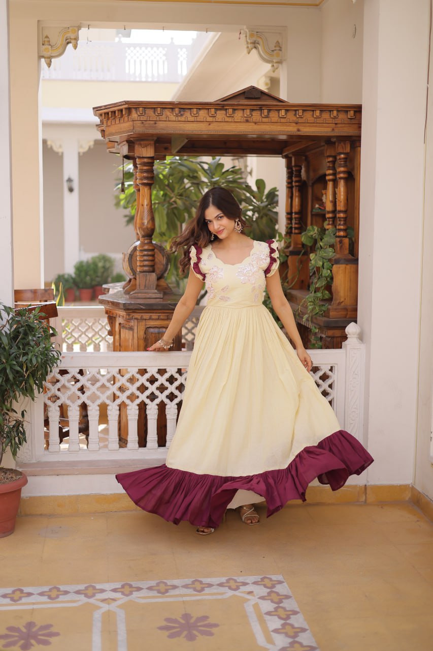 Premium Ready-Made Designer Gown Collection by RangBhoomi