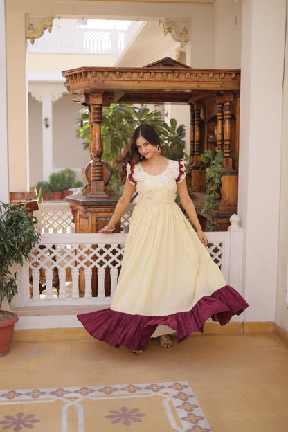 Premium Ready-Made Designer Gown Collection by RangBhoomi