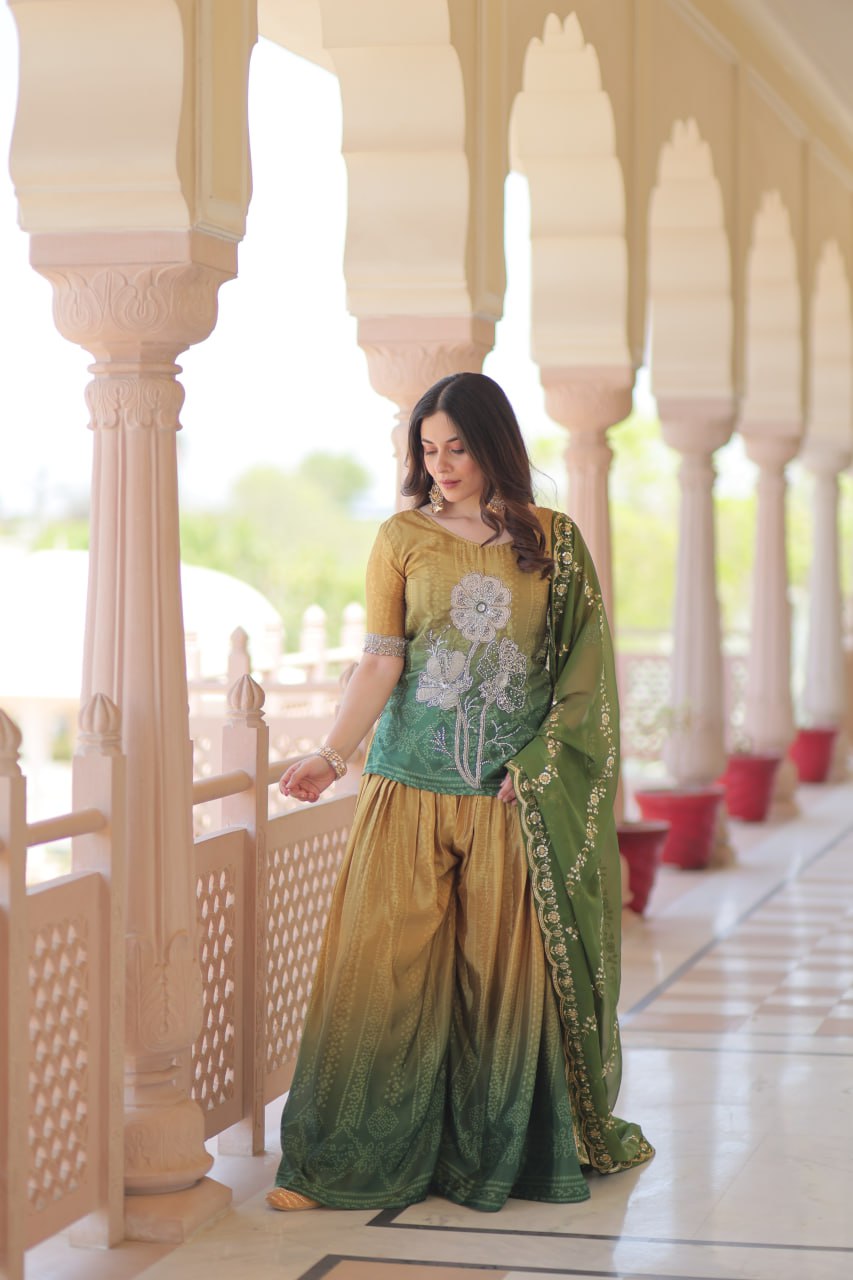 Sharara Suit - Premium Designer Collection 2025