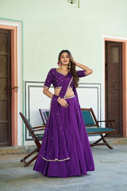 Glimmer Royale Embroidered Lehenga Set