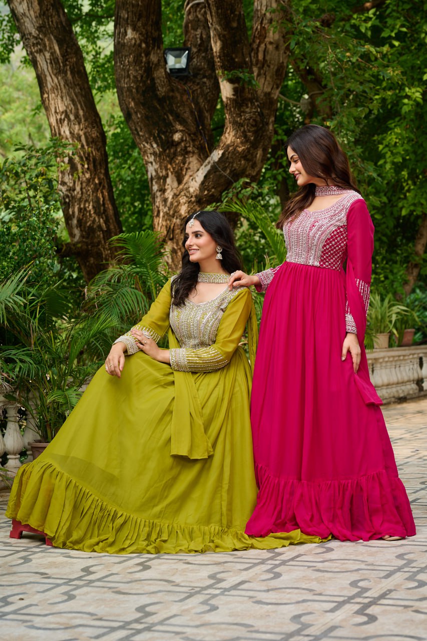 Elegant Ready-Made Gown | Designer Collection