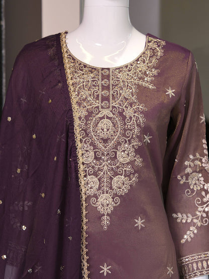 RangBhoomi Designer Festival Special Collection - Elegant Embroidered Cosmos Fabric Set