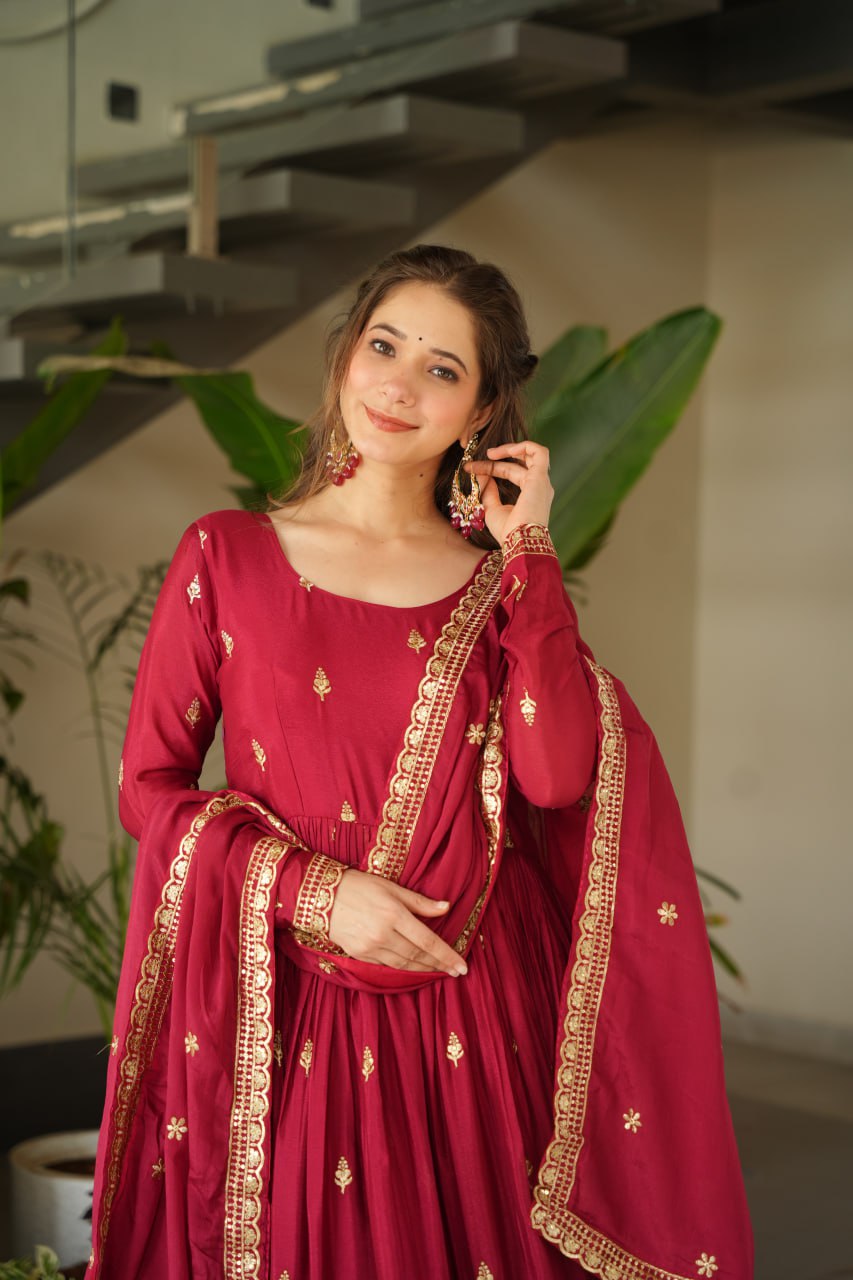 Premium Designer Gown - Exquisite Readymade Collection