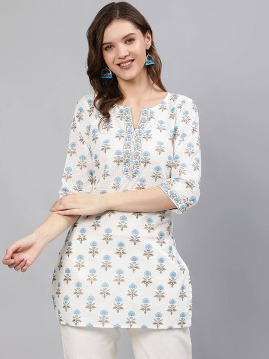 Blush - Office Wear Pure Cotton Kurti