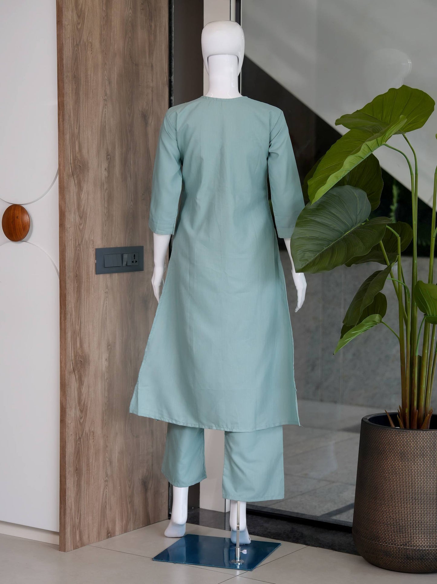 RangBhoomi Premium Cotton 60-60 Kurti & Plazo Set