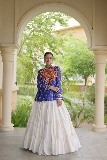 RangBhoomi Navratri Lehenga Choli Collection 2026 – Full-Stitched Festive Set