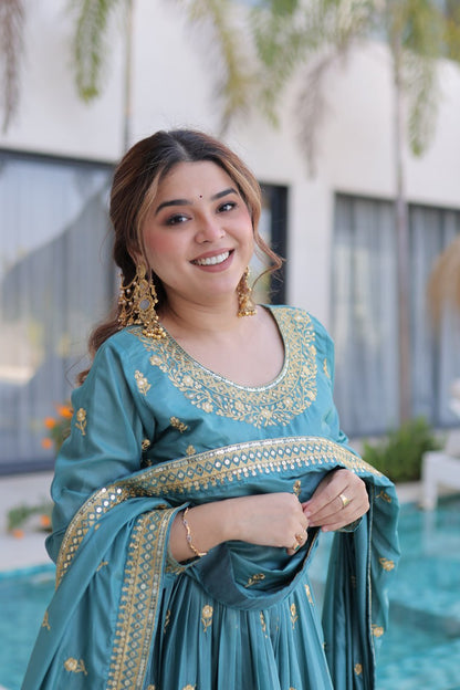 RangBhoomi Premium Designer Ready-to-Wear Top, Sharara, and Dupatta Set Collection 2026
