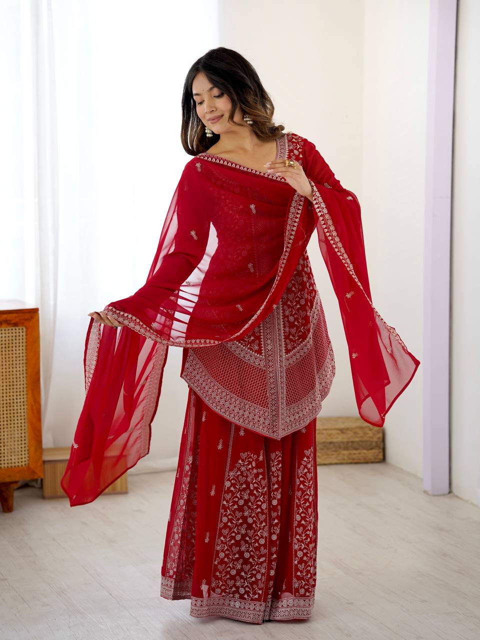 Premium Brand Wear Collection Featuring Real-Model Photography – Elegant Festive and Party Outfit