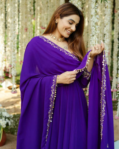 RB Georgette Gown