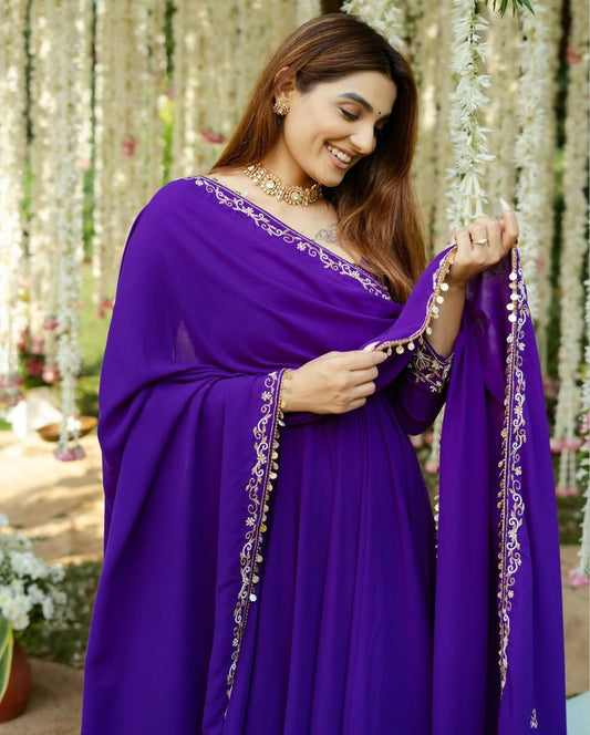 RB Georgette Gown